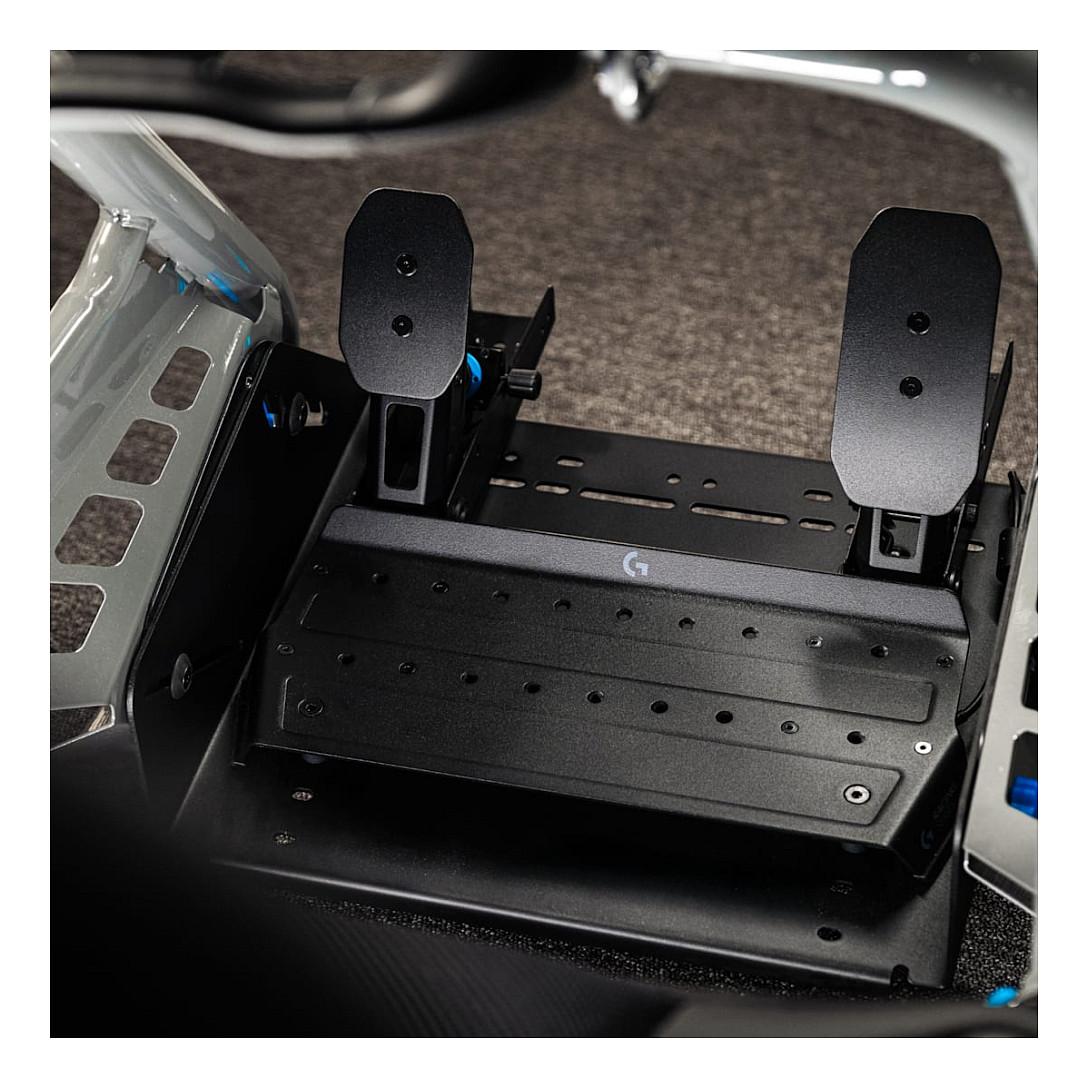 Pedale Gaming Logitech G RS Pedals, Load Cell 75kg, Hall Effect, USB, PC, PlayStation, Xbox - Zezë - 2