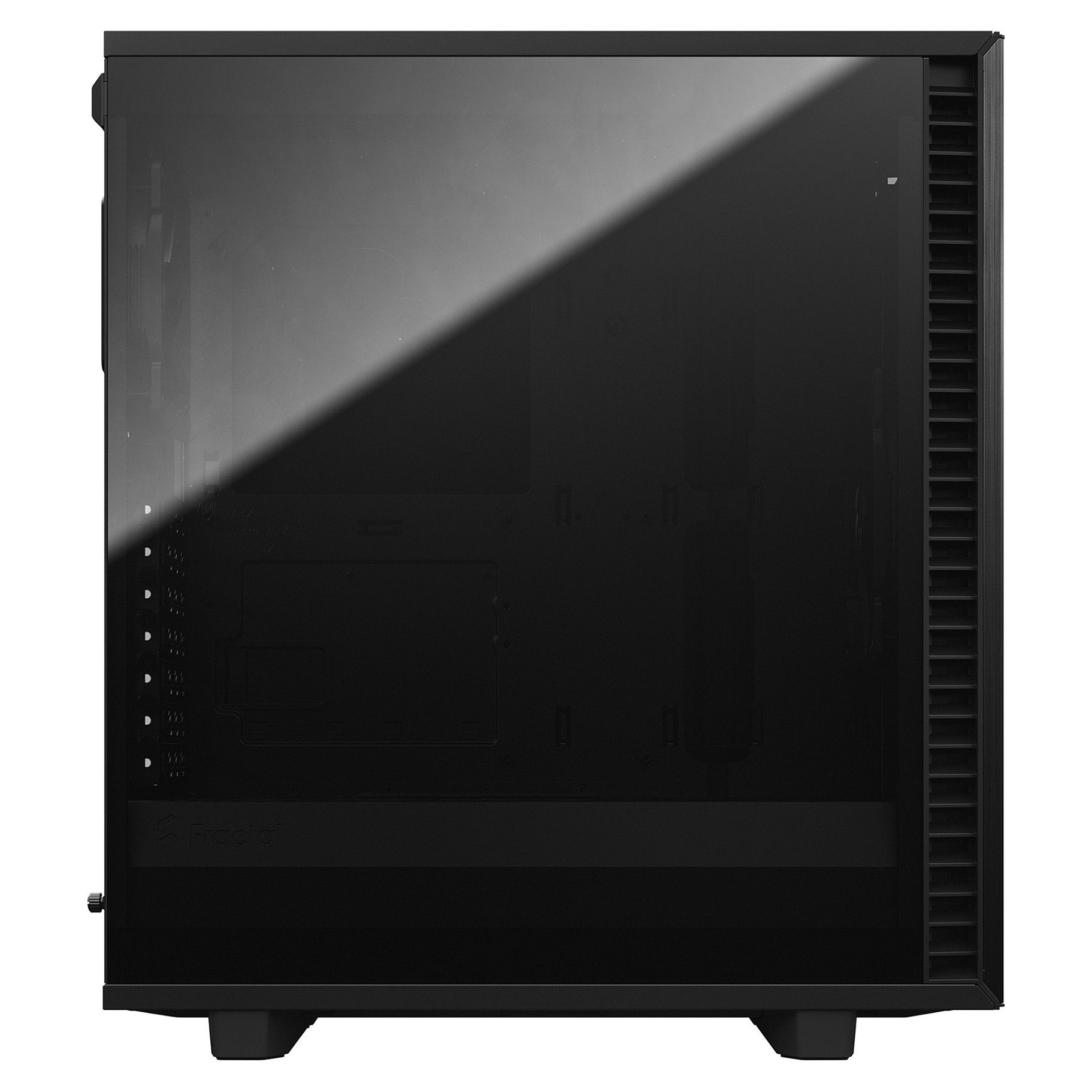 Kasë PC Fractal Design Define 7 Compact / Midi Tower / ATX / 2x 140mm + 120mm Fan - Zezë - 23