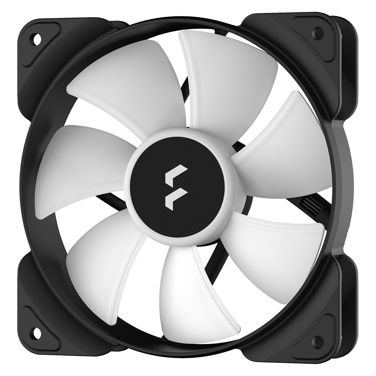 Ftohës për Kasë Fractal Design Aspect 12 RGB PWM / 120mm / 500-2000 RPM / ARGB / PWM / 3-Pack – Zezë - 3