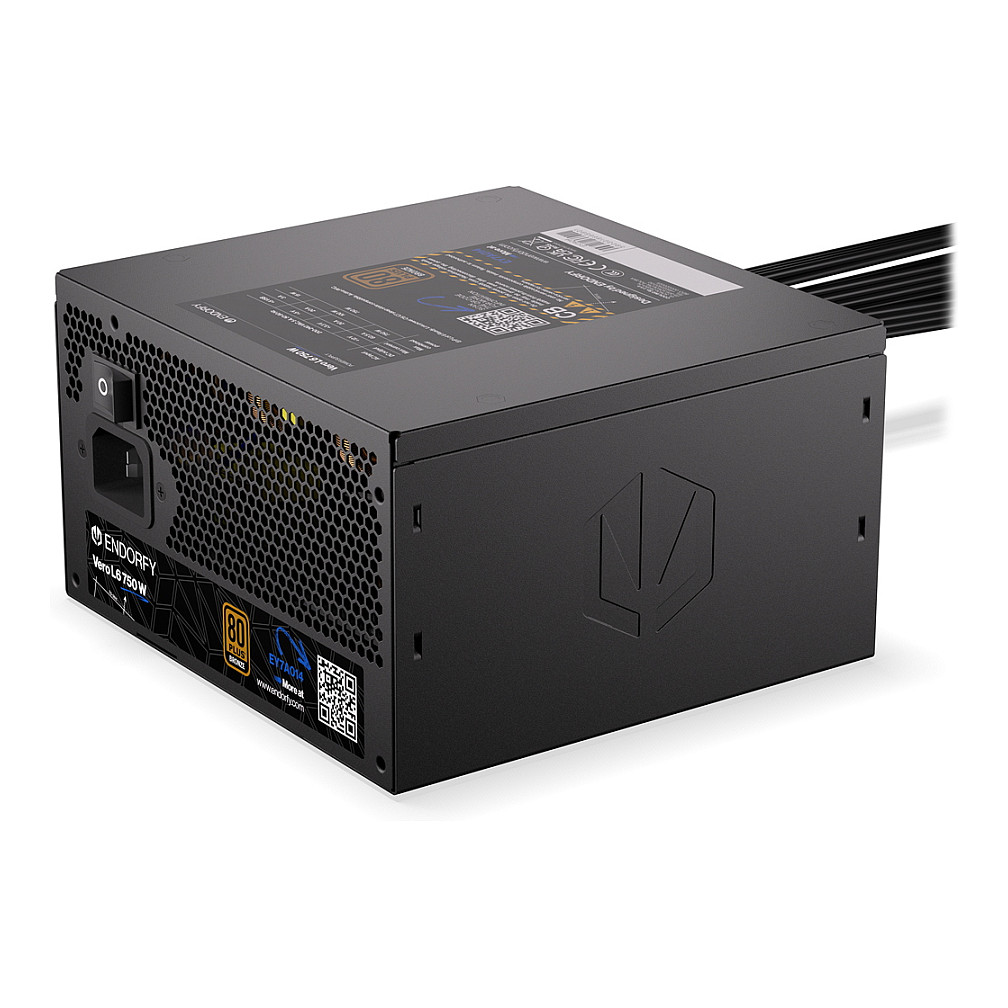 Furnizues Energjie Endorfy Vero L6 / 750W / ATX 3.1 / 80 PLUS Bronze / Non-Modular - Zezë - 3