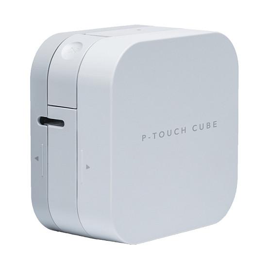 Printer Label Brother P-touch PT-P300BT CUBE, Termik Direkt, 180 DPI, 20 mm/s, Bluetooth - Bardhë - 2
