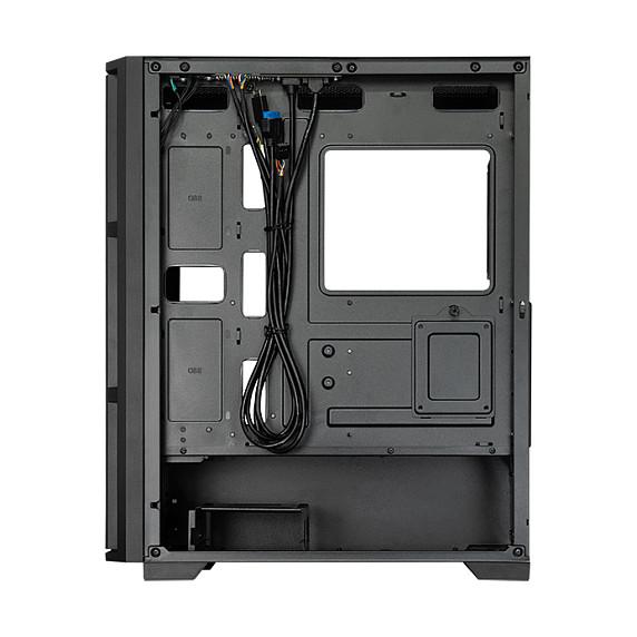 Kasë PC Chieftec AS-02B-OP, Midi Tower – Zezë - 4