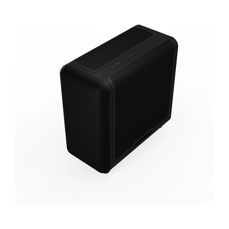 Kasë PC HYTE X50 Air / Mid Tower / E-ATX + ATX / 3x 120/140mm Fan Support / Mesh - Zezë - 2