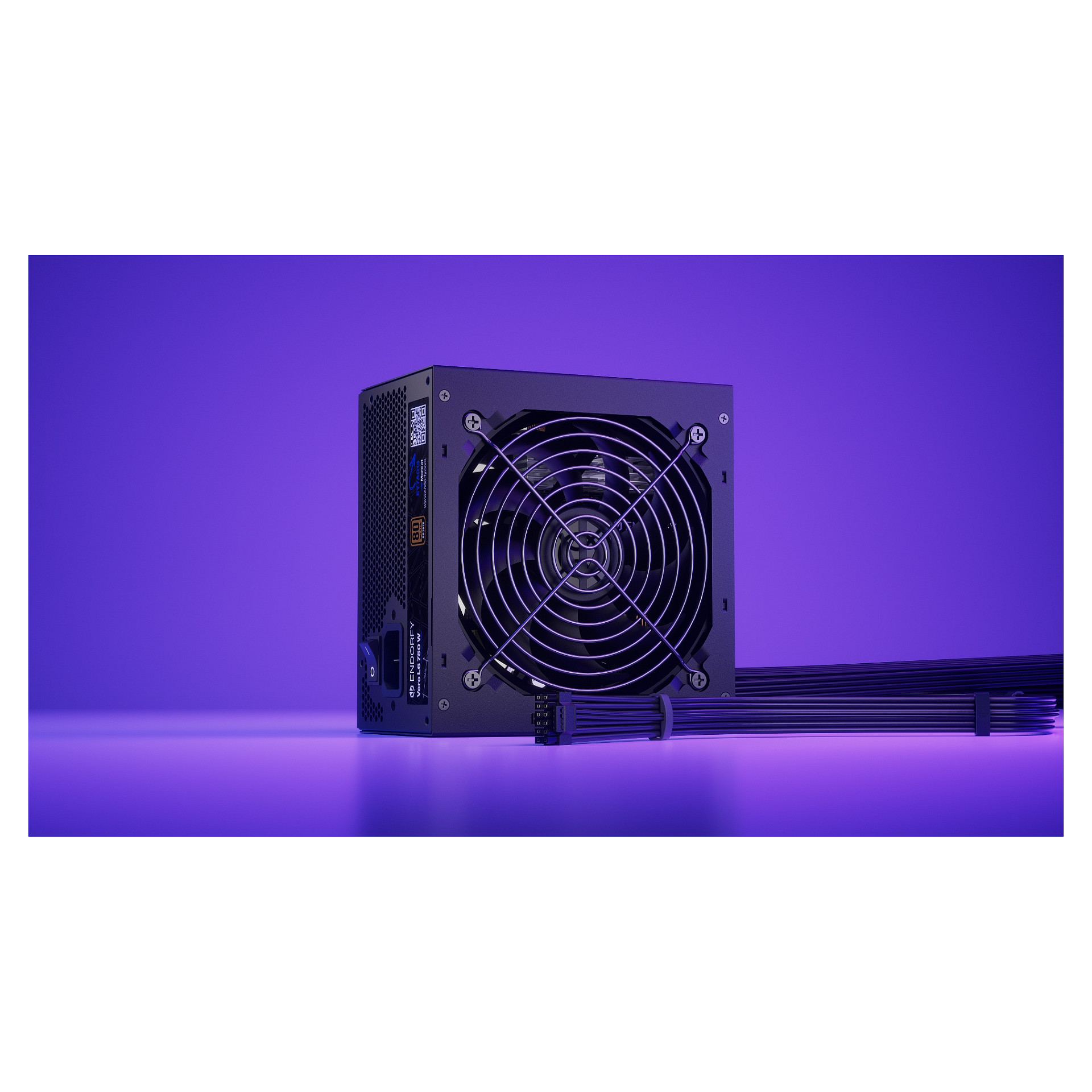 Furnizues Energjie Endorfy Vero L6 / 750W / ATX 3.1 / 80 PLUS Bronze / Non-Modular - Zezë - 14