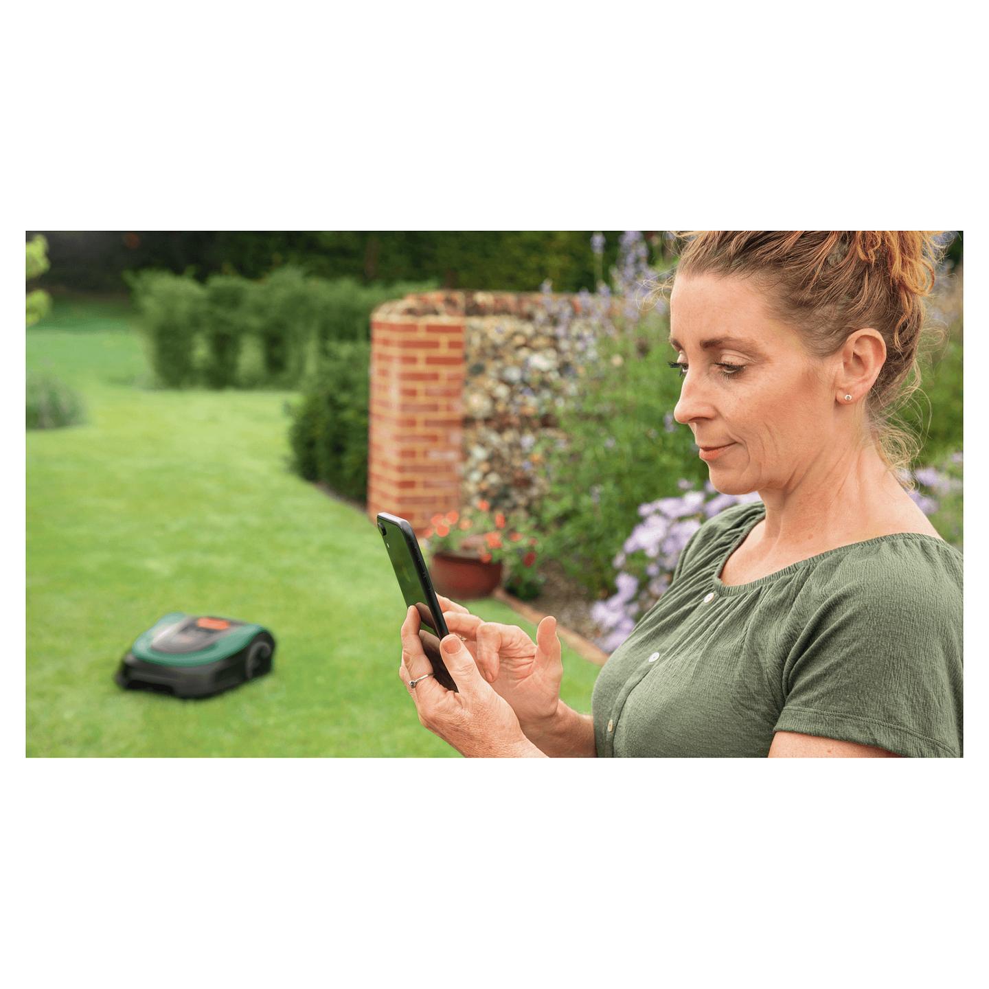 Kositëse Robotike Bosch Indego S+ 500, deri në 500m², 19cm, 30–50mm, 18V, LogiCut, SmartMowing - Gjelbër/Zezë - 4