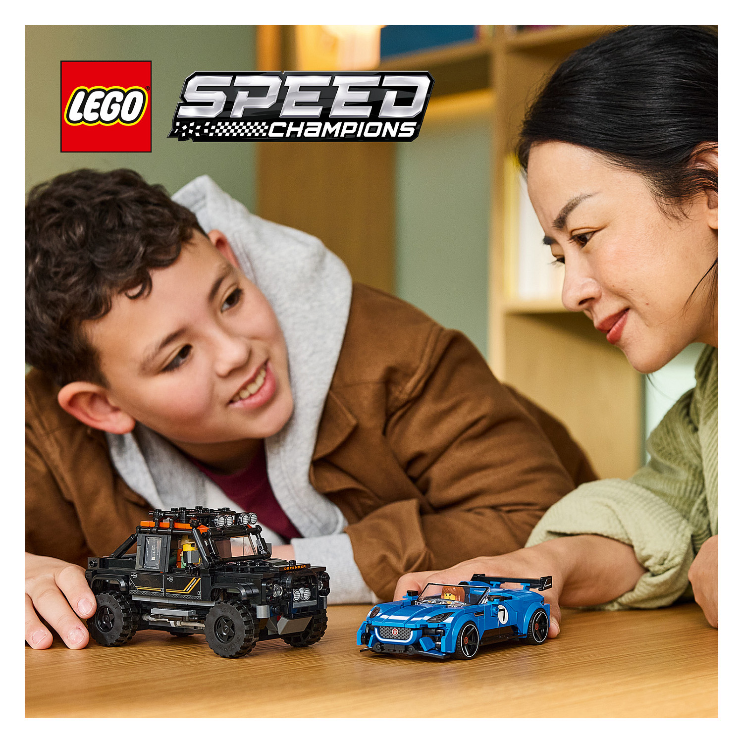 LEGO Speed Champions Jaguar Project 7 & Land Rover Defender - 23