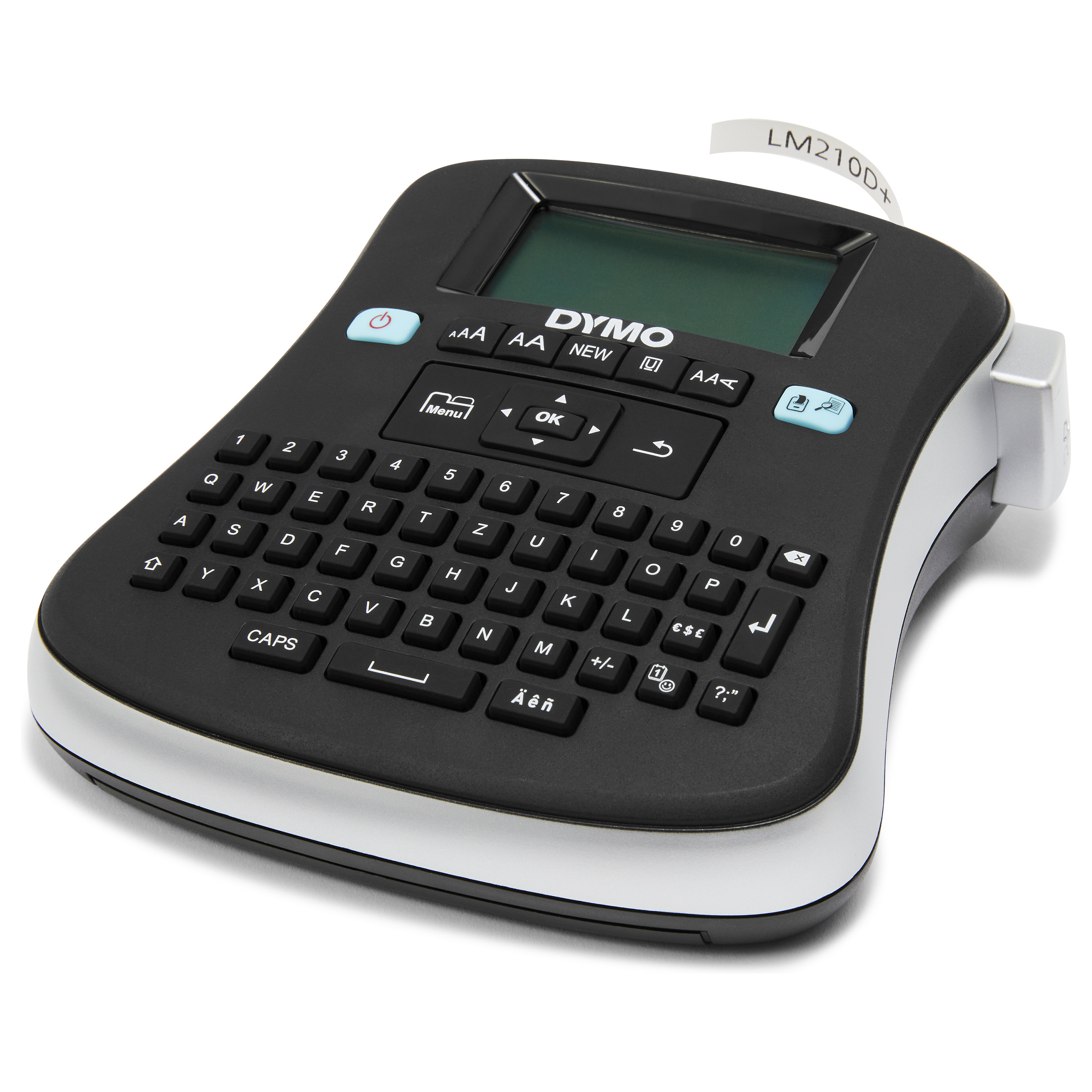 Printer Label DYMO LabelManager 210D QWZ Kitcase / Thermal Transfer / 180 × 180 DPI / 12 mm/s - Zezë/Gri - 5
