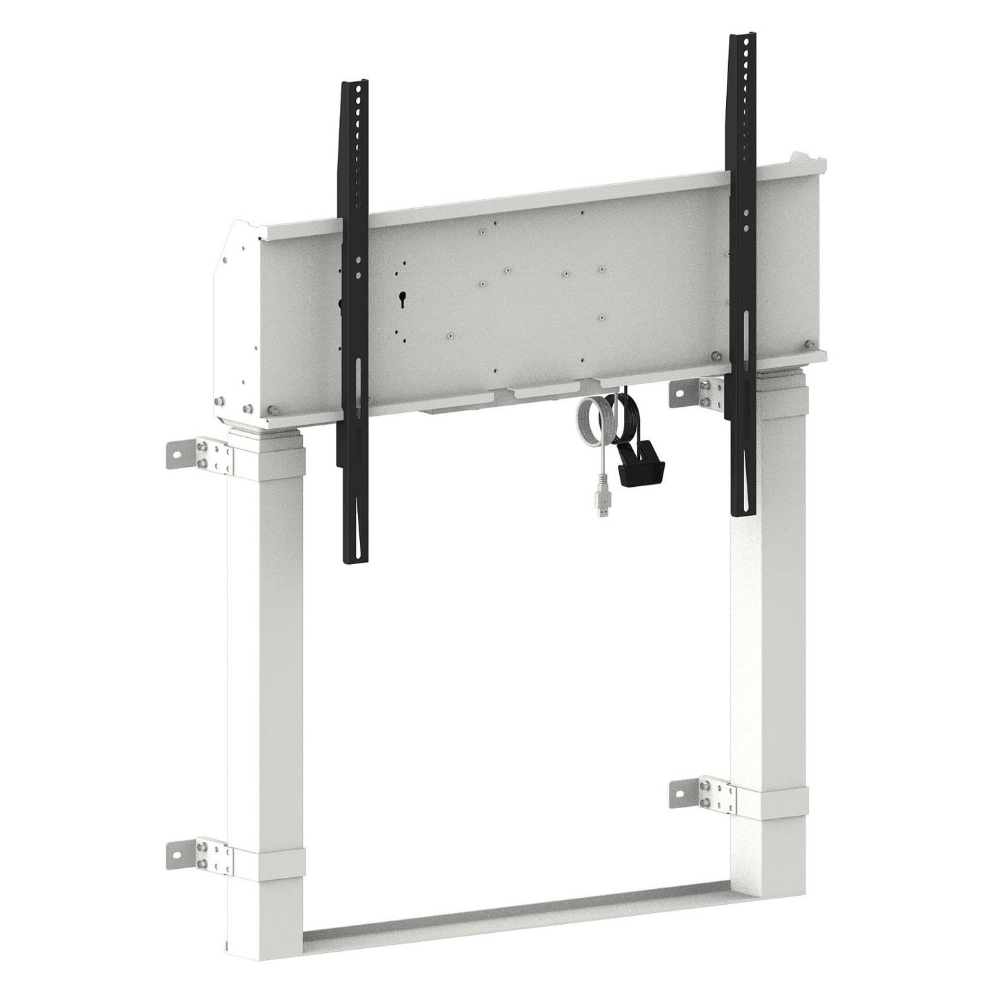 Mbajtëse për Monitor iiyama / 55″–105″ / deri në 120 kg / VESA deri në 800×600 mm / Elektrike - Bardhë - 5