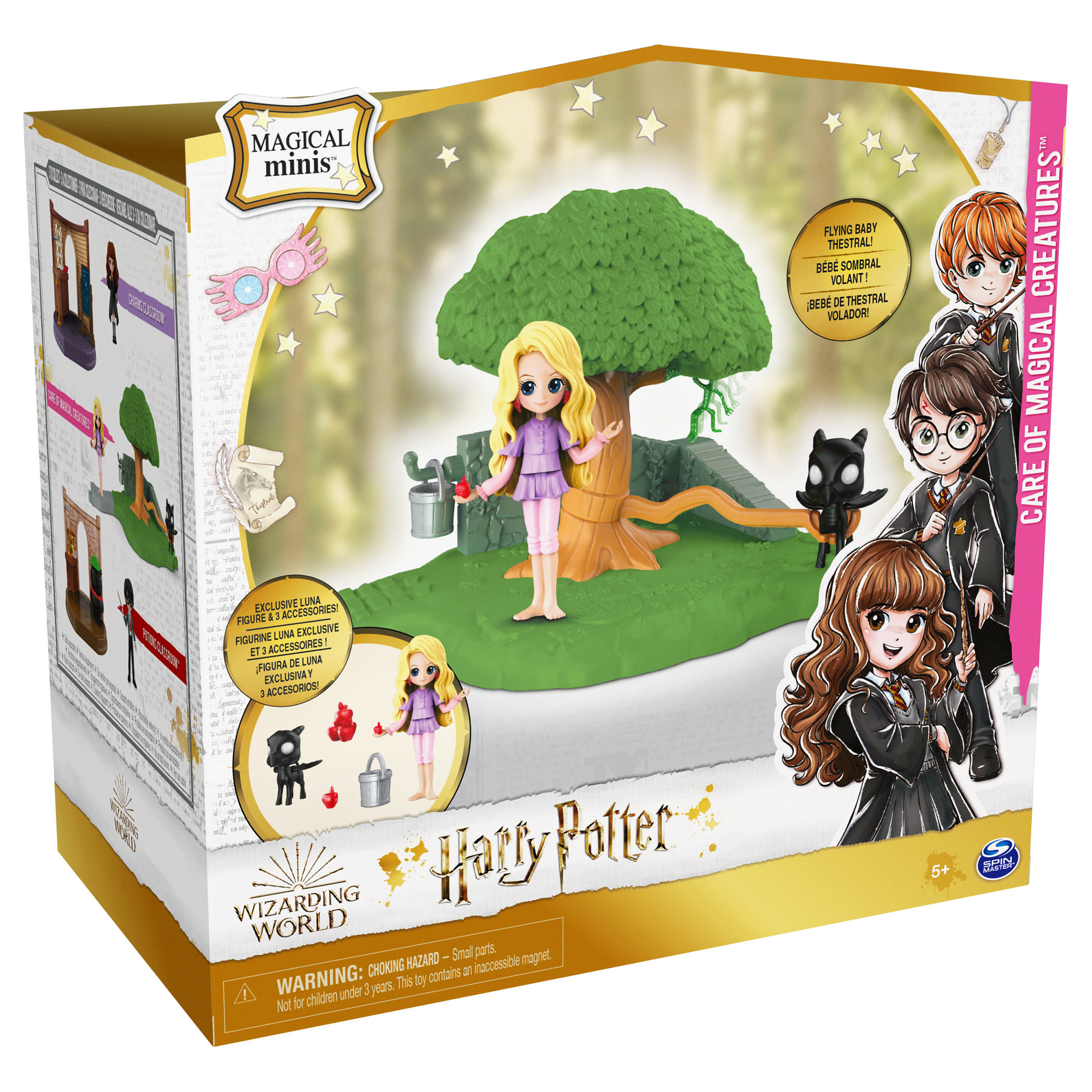Lodra Spin Master Wizarding World Magical Minis Potions Classroom – Harry Potter / 3-inch Figure / 3 Accessories / Magical Cauldron - Mix - 8