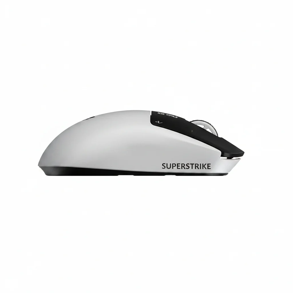 Maus Gaming Logitech G Pro X2 Superstrike / HERO 2 / 44K DPI - Bardhë/Zezë - 2