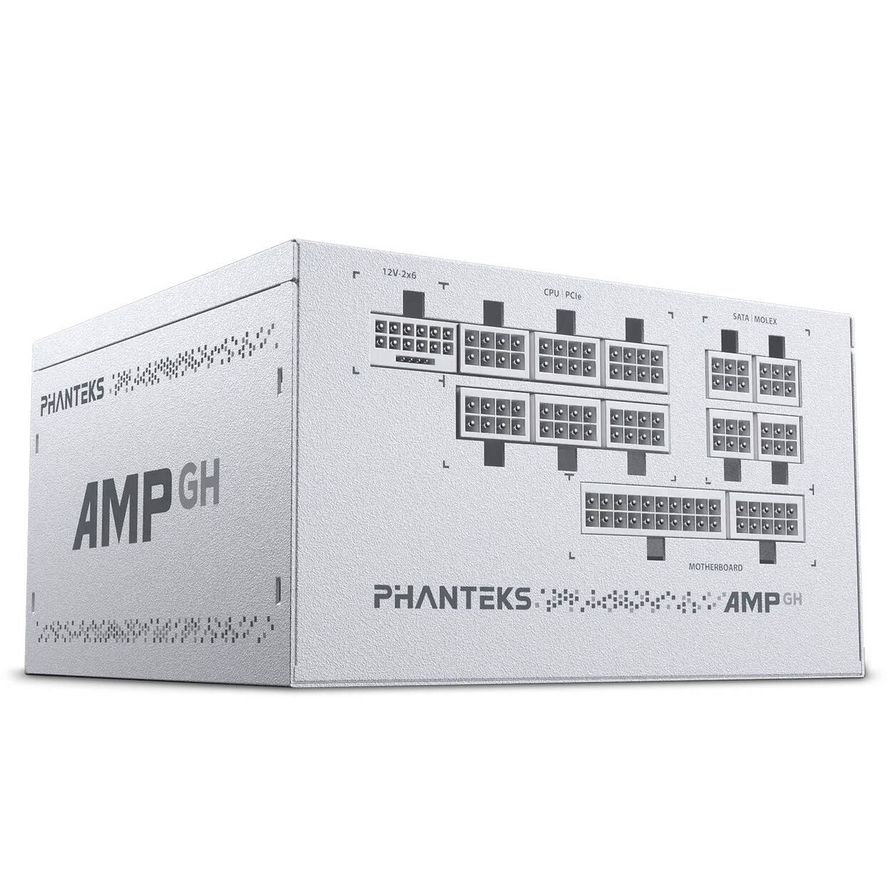 Furnizues Energjie PHANTEKS AMP GH V2 / 1000W / ATX 3.1 / 80 PLUS Platinum / PCIe 5.1 / 12V-2x6 / Modular - Bardhë - 2