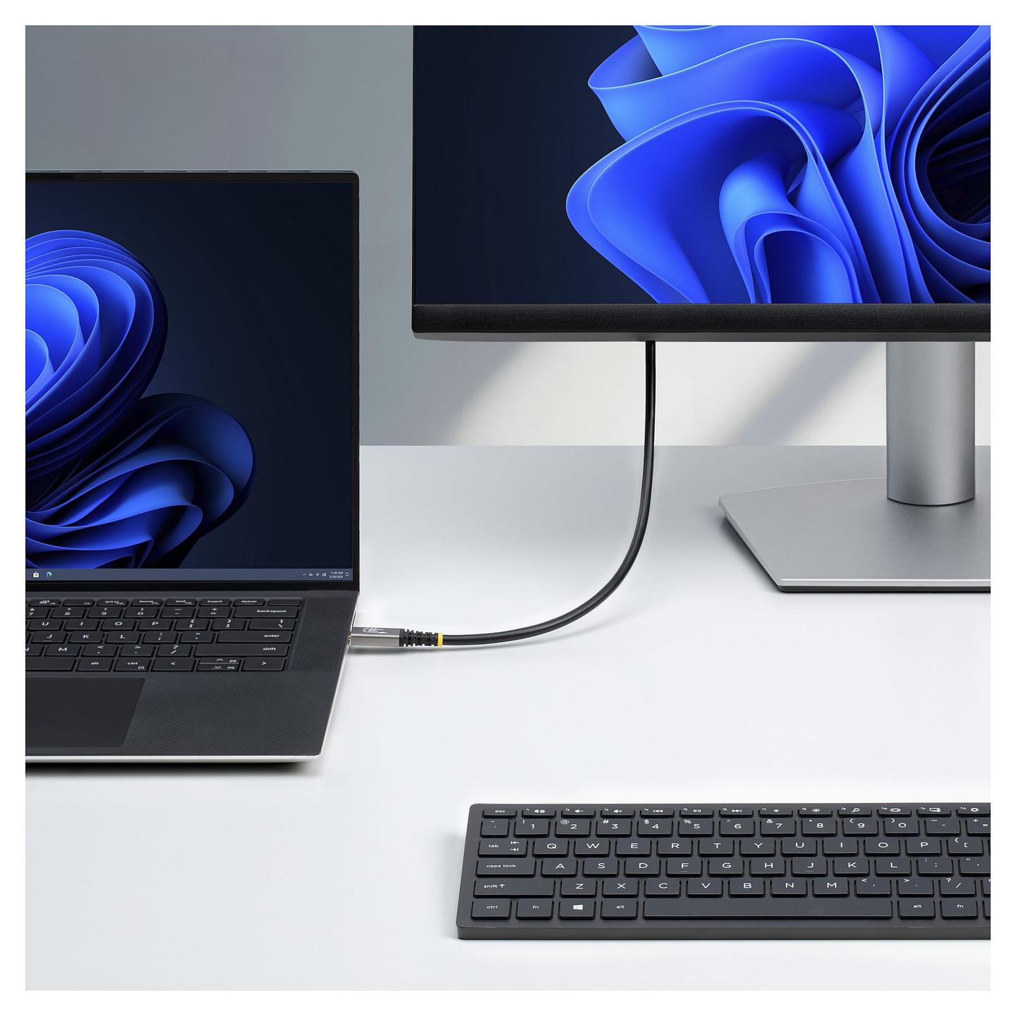Kabllo USB StarTech.com USB2CC3MNCBR / USB-C në USB-C / 3m / USB 2.0 / 60W / 3A - Zezë - 6