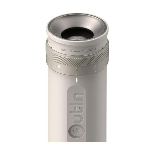 Mulli Elektrik Portativ për Kafe OutIn Fino OTCG-01-SW, 28 Nivele Bluarjeje, Kapacitet 25 g, USB-C – Krem - 2