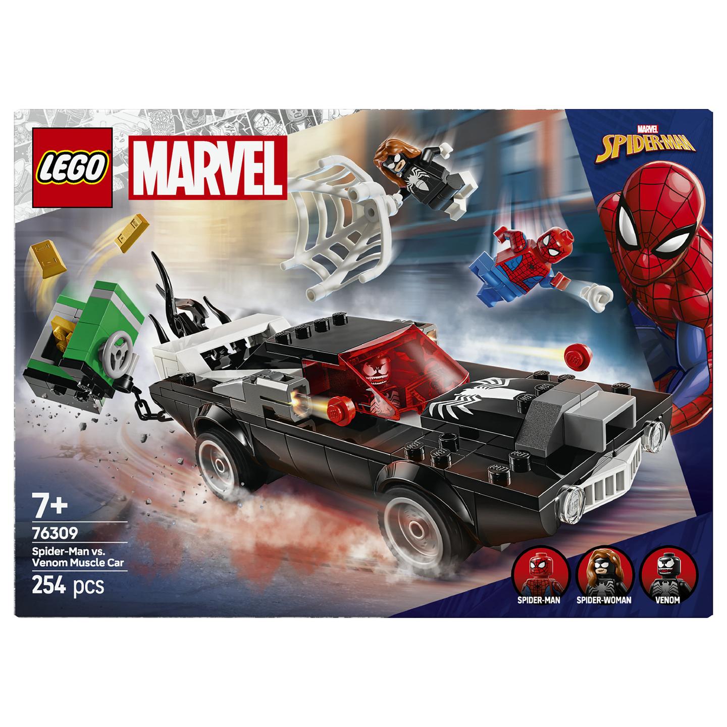 LEGO Marvel Spider-Man vs. Venom Muscle Car 76309 - 9
