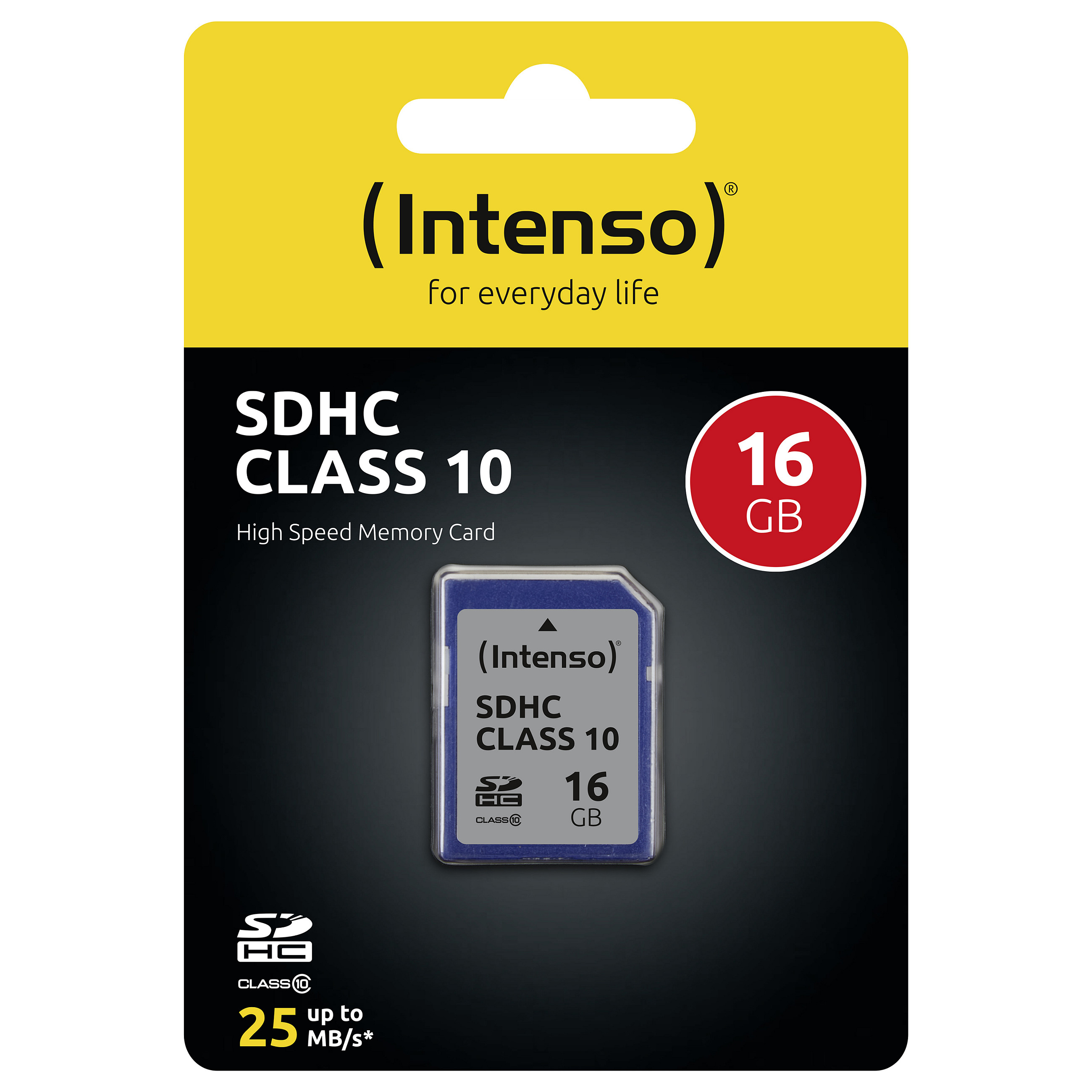 Kartë Memorie Intenso 3411470 / 16GB / SDHC / Class 10 - 2