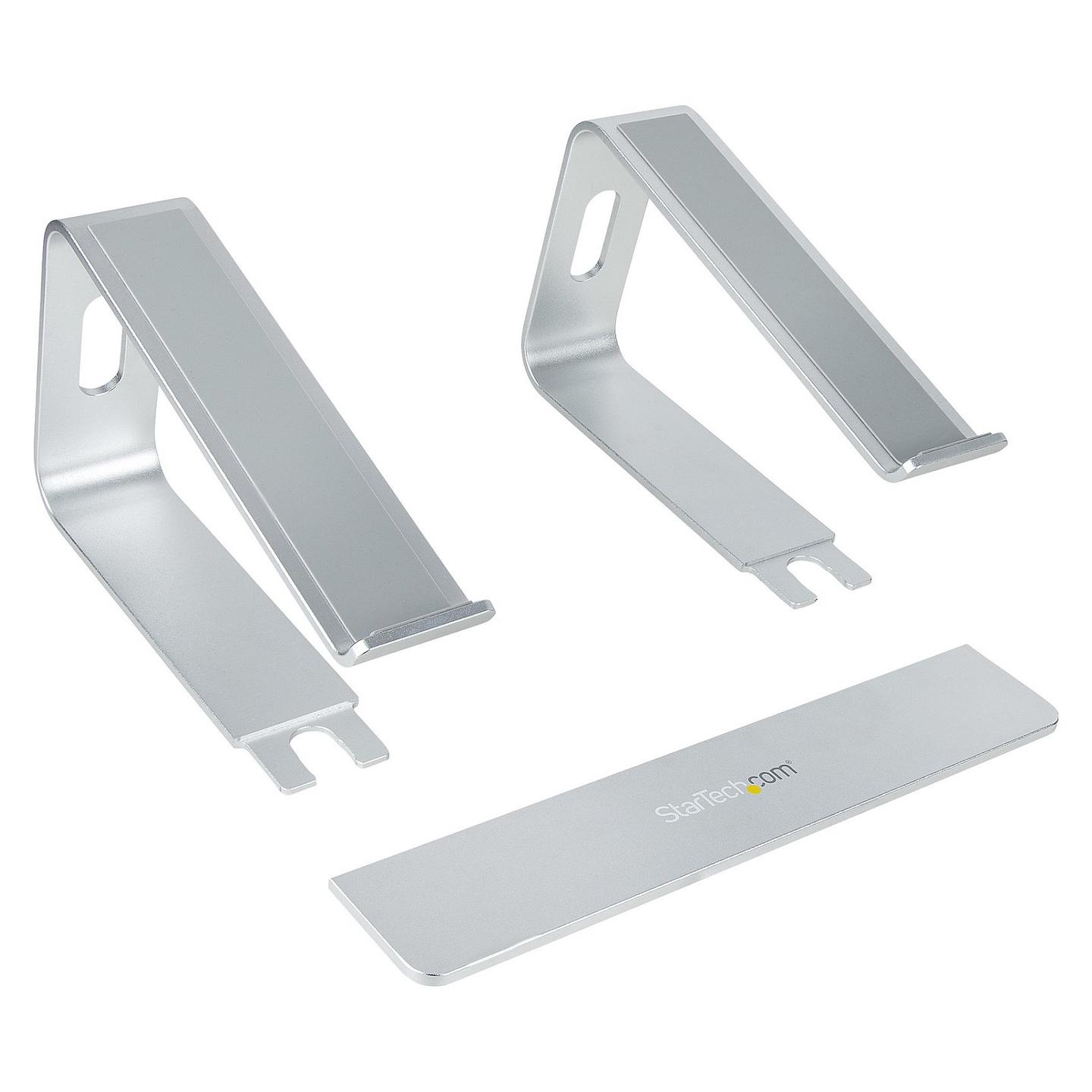 Mbajtës për Laptop StarTech.com LAPTOP-STAND-SILVER, 13–17", 5kg, Alumini, 16° - Argjend - 11