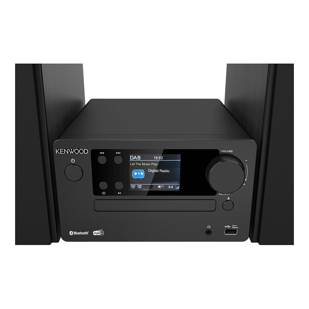Sistem Audio Kenwood M-725DAB-B, 2 × 25W, CD, USB, DAB+, FM-RDS, Bluetooth 5.0 - Zezë - 2