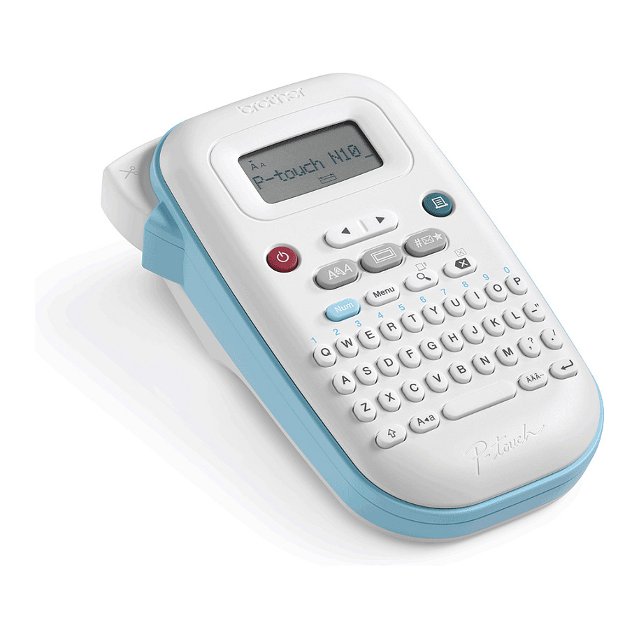 Printer Label Mobile Brother PT-N10 / Për Etiketa / Termal / 180 DPI / 12mm / USB + Bluetooth - Blu/Bardhë - 3