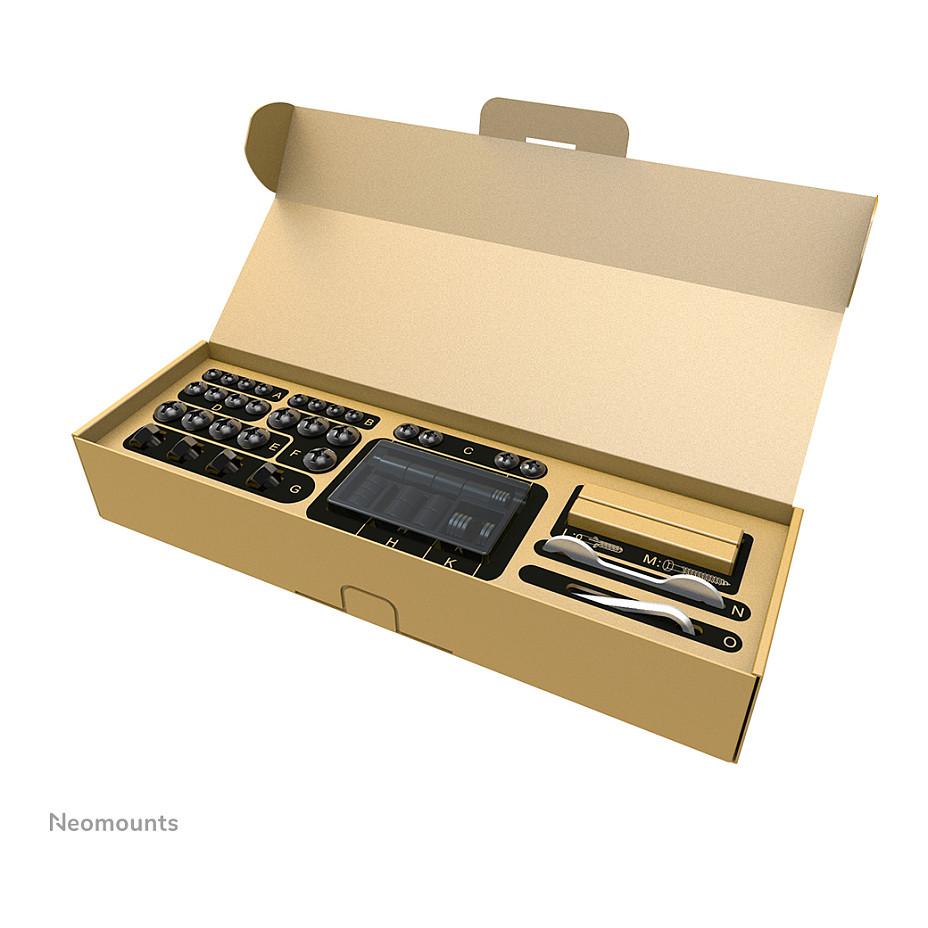 Mbajtëse për TV Neomounts WL35S-850BL16, Murale, 42–86", 60kg, VESA 100 × 100–600 × 400mm, 12° - Zezë - 14