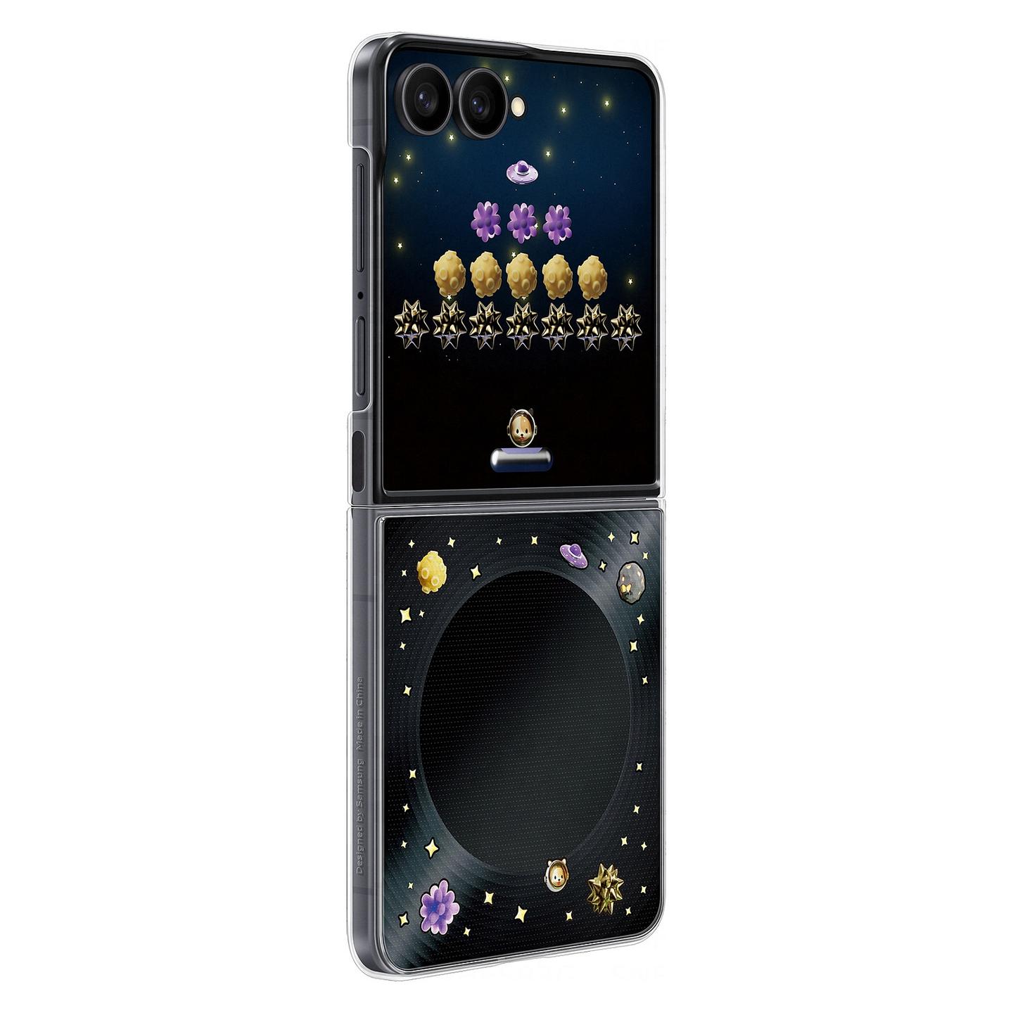 Aksesorë për telefon Samsung EF-FF776CBEGWW / Flipsuit Case / LED Flipsuit Card / Galaxy Z Flip8 - Zezë - 3