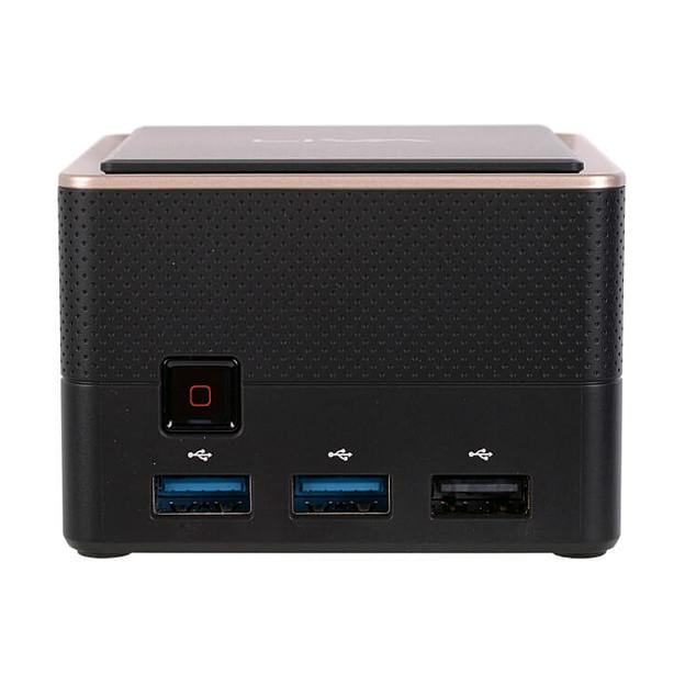 Mini Kompjuter ECS LIVA Q3 Plus, Ryzen R1505G, 4GB DDR4, 64GB, Radeon Vega 3 - Zezë - 5