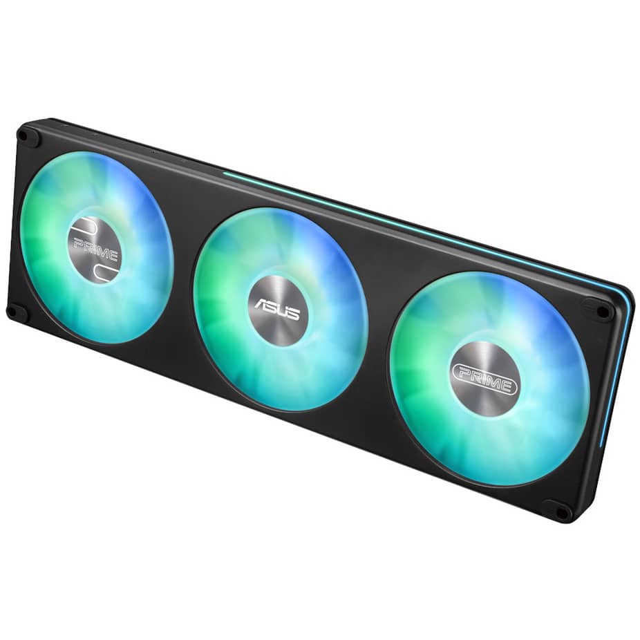 Ftohës për Procesor ASUS PRIME LC II 360 ARGB LCD / 360mm / 3x120mm / ARGB / LCD 3.95" - Zezë - 3