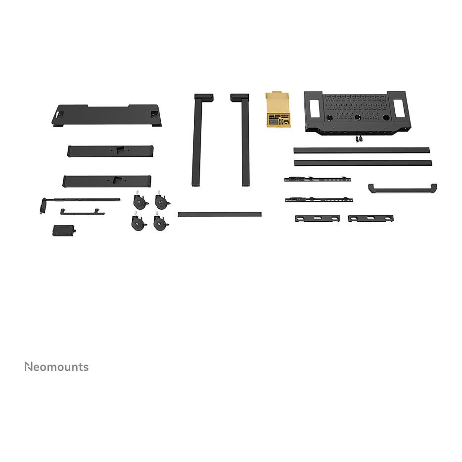 Mabjtëse për TV/Monitor Neomounts FL55-975BL1, 75–115", 160kg, Motorik, VESA 200x200–1200x600 - Zezë - 13