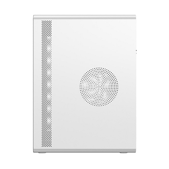 Kasë PC Aerocool CS110 / Mini Tower / Micro ATX / 1x 80mm Fan Support / SPCC / Steel Front - Bardhë - 6