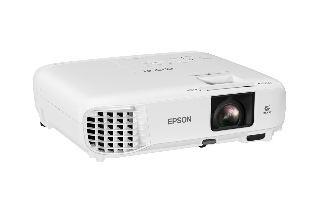 Projektor Epson EB-W49 / V11H983040 / 3LCD / WXGA 1280 × 800 / 3800 Lumen / 16.000:1 / 5W – Bardhë - 2