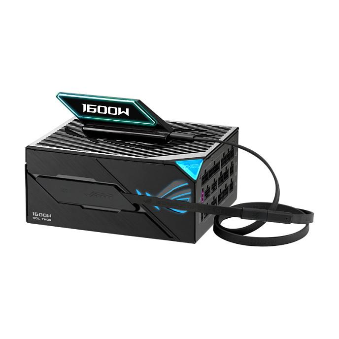 Furnizues Energjie ASUS ROG Thor 1600T3 Gaming EVO / 1600W / ATX / Full Modular / PCIe 5.1 / ATX 3.1 – Zezë - 2