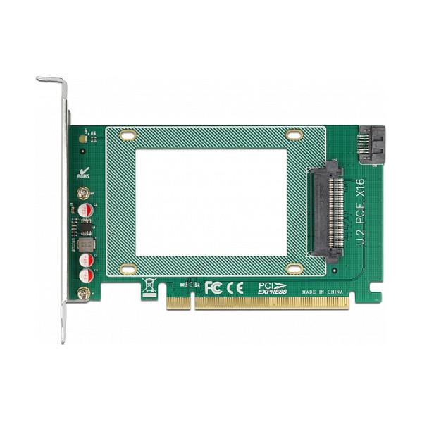 Kartë Zgjerimi PCI Express Delock 90051 / PCIe 4.0 x16 / 1x U.2 SFF-8639 / NVMe / SATA 6Gbps - 3