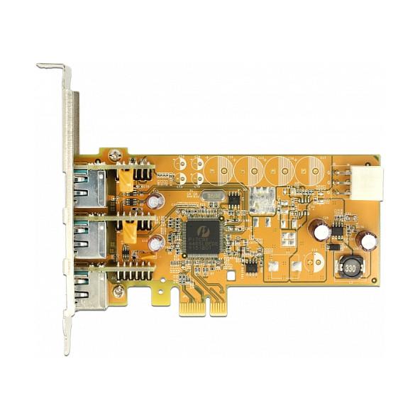 Kartë Zgjerimi PCI Express Delock 89656 / PCIe x1 / 3x PoweredUSB 2.0 / 12V - 3