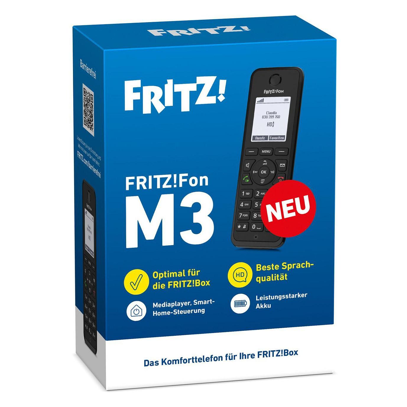 Telefon DECT FRITZ!Fon M3, 1.8" Monokrom, HD Telefonie, Hands-Free - Zezë - 8