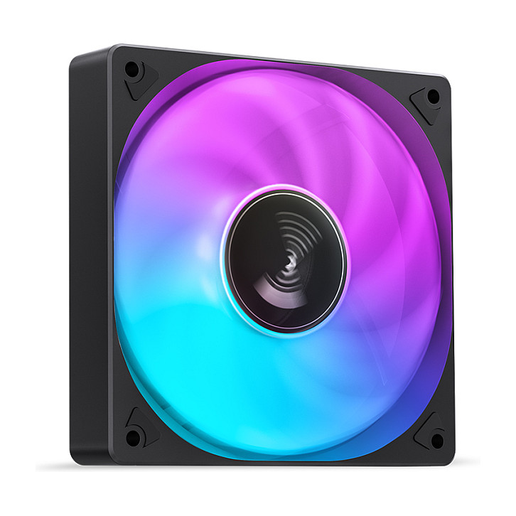 Ftohës për Kasë Jonsbo SL-120C / 120mm / 600-1500 RPM / RGB / 3-Pin – Zezë