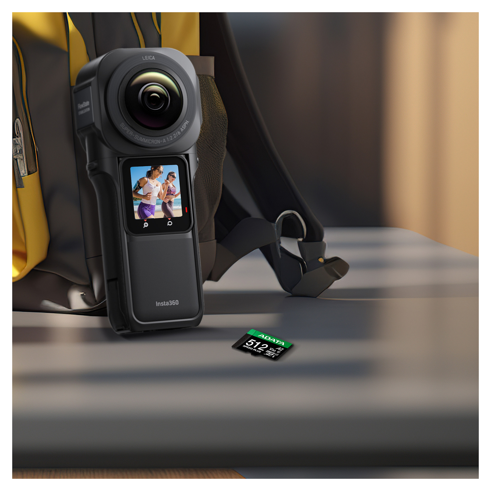 Kartë Memorie SD ADATA Speed Plus / UD512GUI3V30A2SP-RA1 / 512GB / microSDXC / UHS-I U3 / Class 10 / V30 / A2 / 180MB/s / 160MB/s - Zezë/Gjelbër - 5