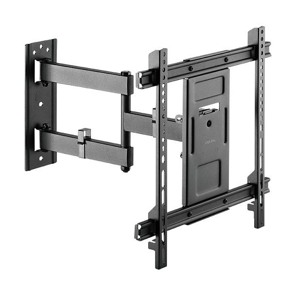 Mbajtëse për TV LogiLink BP0112 , 32–70" , deri 50kg , Full-Motion , VESA 200x100–400x400 - Zezë