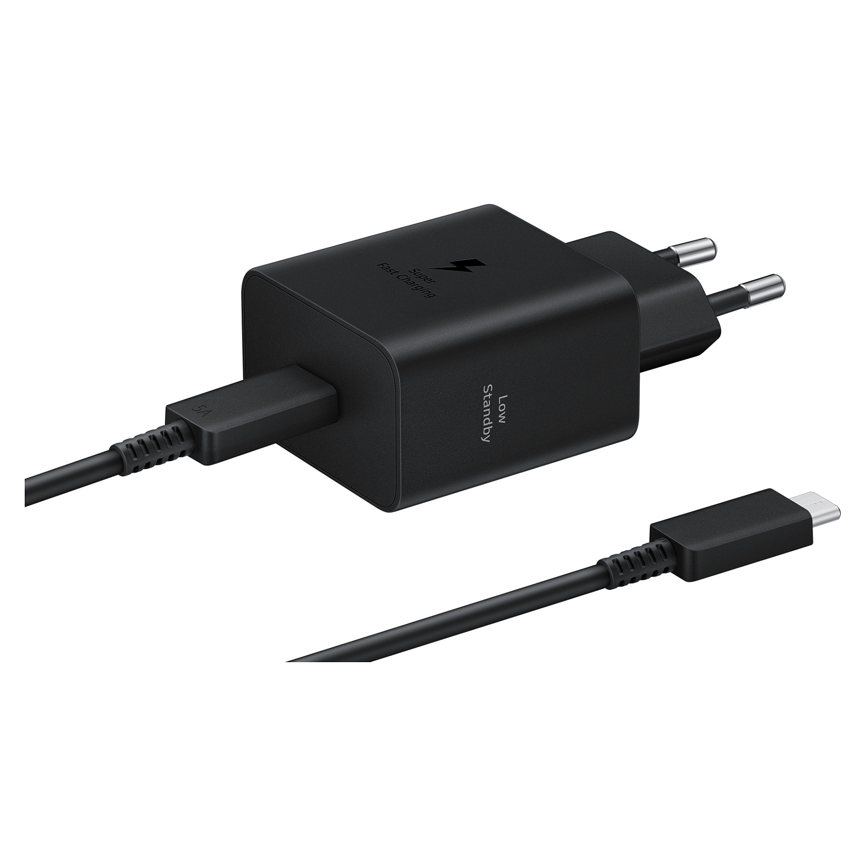 Adapter Samsung EP-T4511 / USB-C / 45W / Power Delivery 3.0 / Kabllo USB-C 1.8m - Zezë - 7