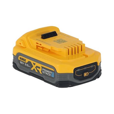 Bateri për Vegla DeWALT DCBP318-XJ, 18V, 3.5Ah, Li-Ion, XR POWERSTACK, Bazë Rezistente ndaj Goditjeve - Zezë/Verdhë - 5