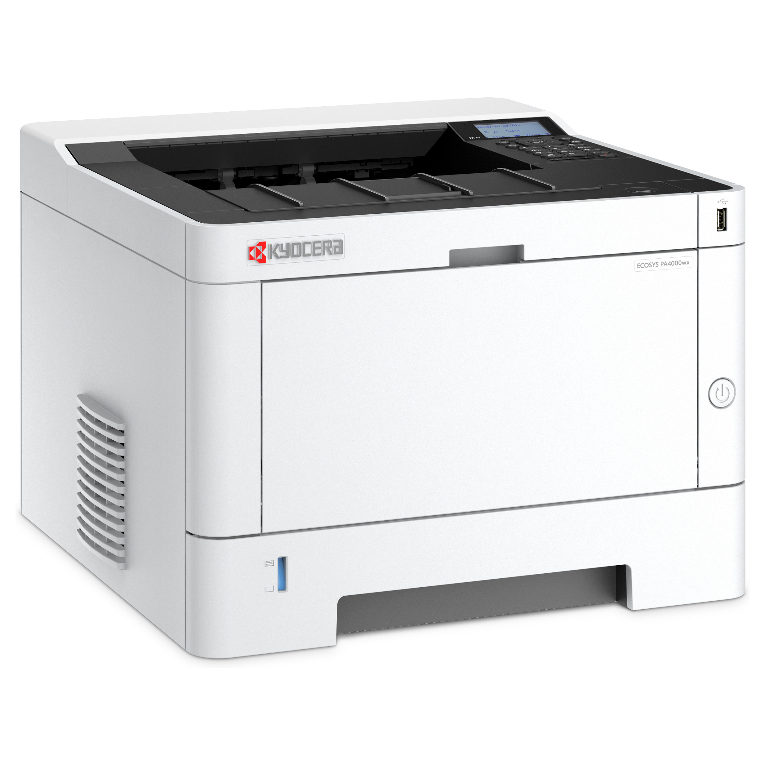 Printer Laser KYOCERA ECOSYS PA4000wx / Laser / A4 / 1200 × 1200 DPI / Duplex - Zezë/Bardhë - 2