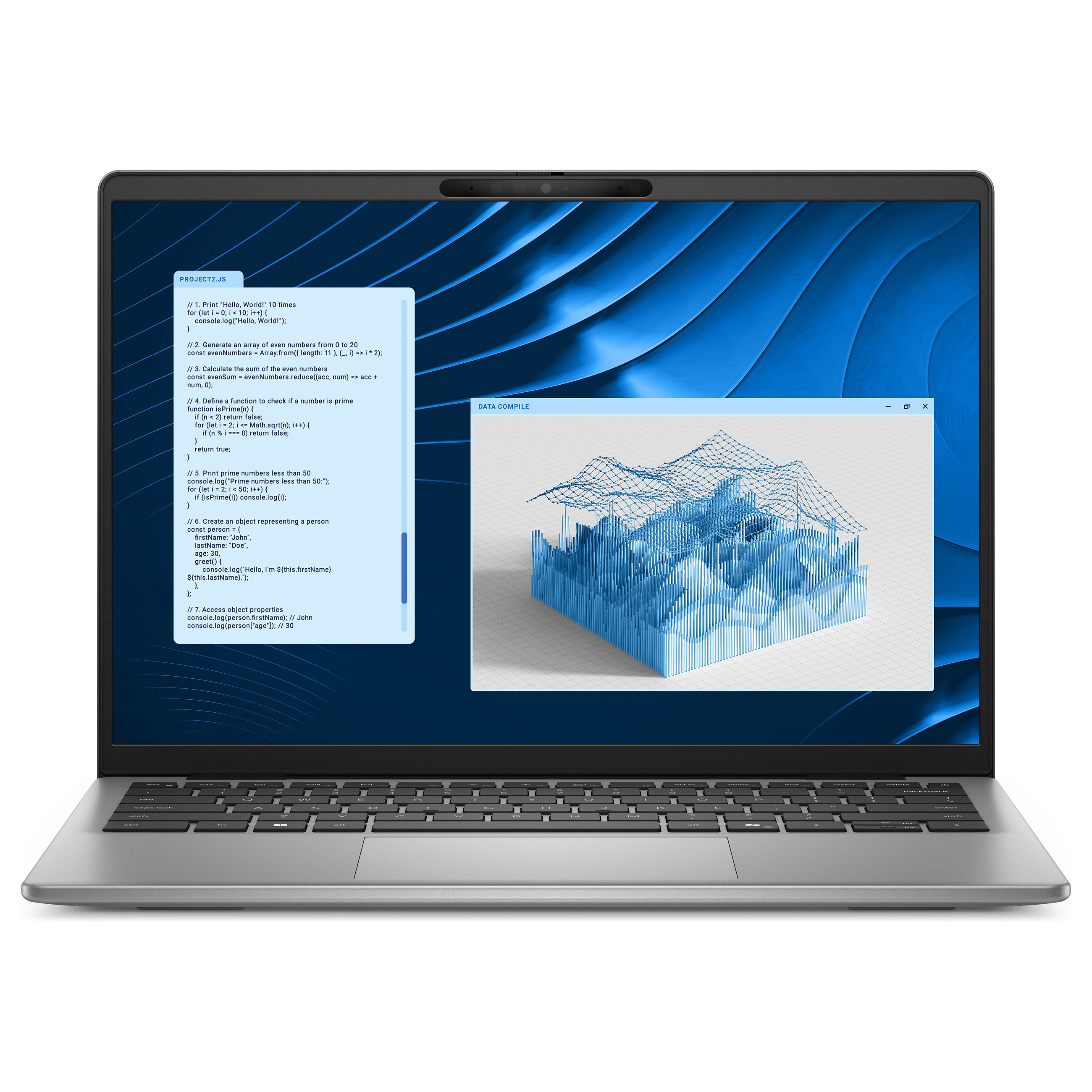Laptop DELL Latitude 5455 / Snapdragon X Plus X1P-42-100 / 16GB LPDDR5x / 512GB / 14" WUXGA (Full HD+) IPS 60Hz / Qualcomm Adreno - Hiri - 2