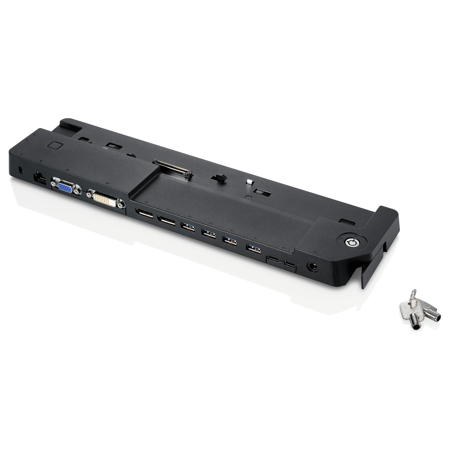 Docking Station Fujitsu S26391-F1607-L119 / 4x USB-A / 2x USB-C / 2x DisplayPort / 1x HDMI / 1x VGA / 1x DVI / Ethernet / Audio / 90W – Zezë - 2