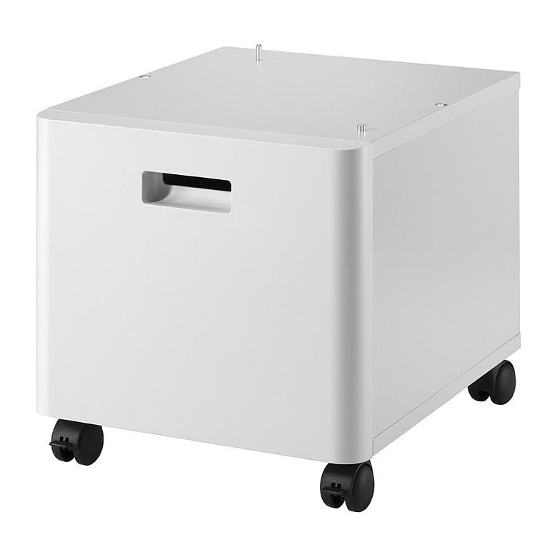 Dollap Mbështetës për Printer Brother ZUNTBC4FARBLASER, me rrota të bllokueshme, 410 × 484 × 400 mm – Bardhë - 5