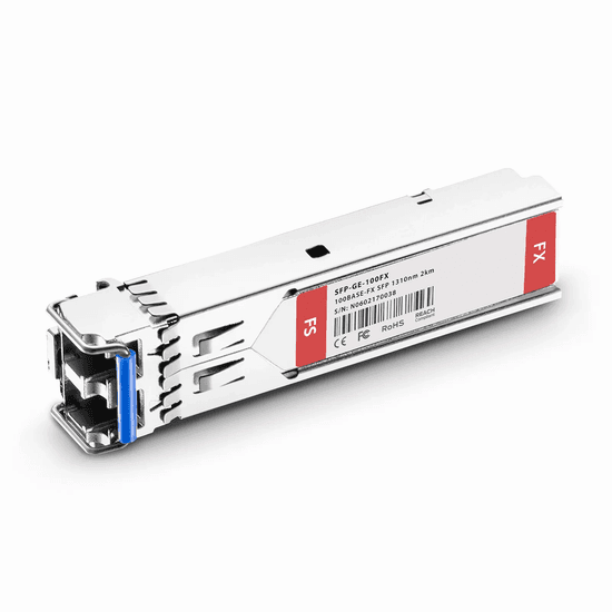 Transceiver Cisco GLC-GE-100FX=, 100 Mbps, LC Duplex, 1310 nm, 2 km - Argjend - 3