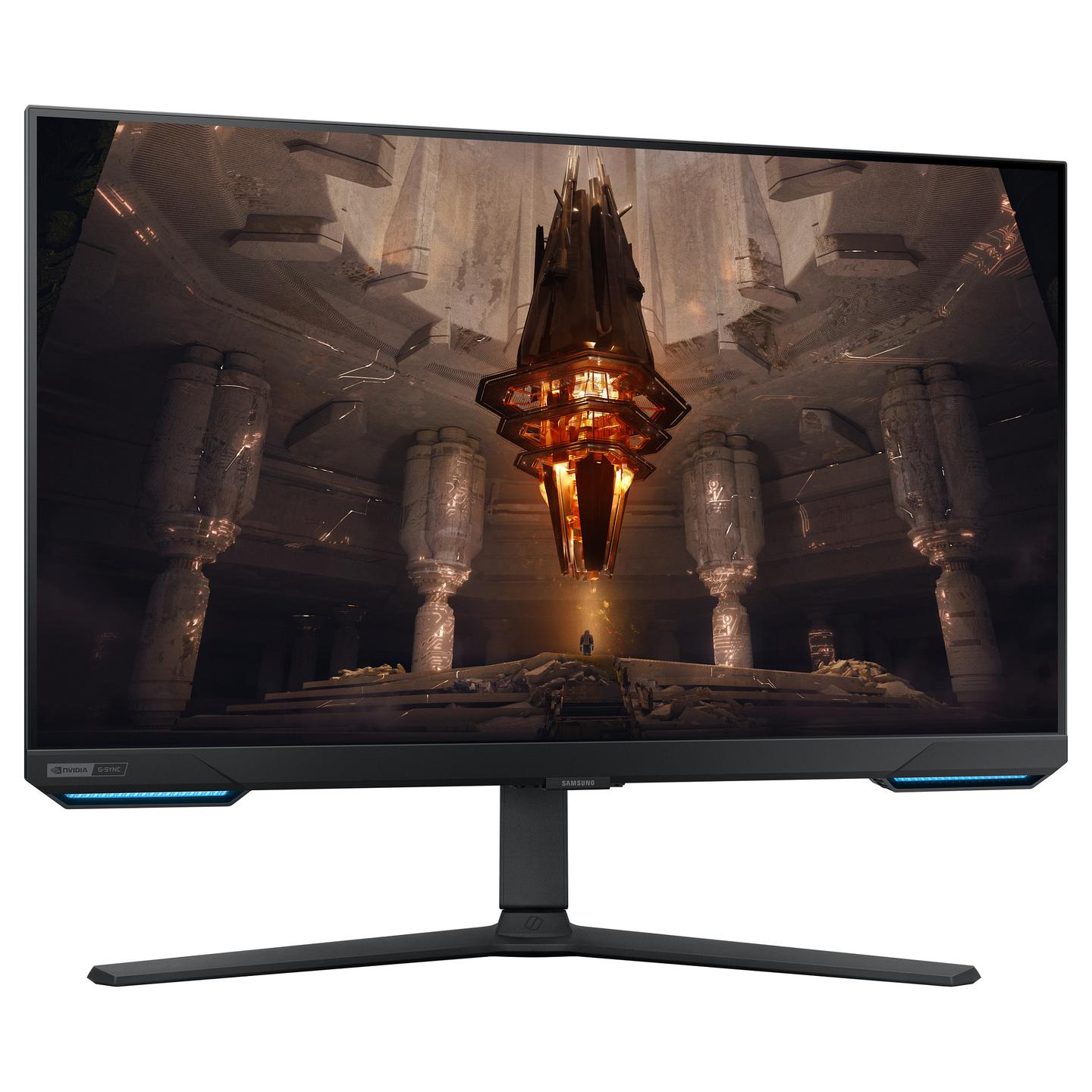 Monitor Gaming Samsung G70B / 32" / 4K UHD IPS / 144Hz / 1ms / HDMI+DisplayPort+USB - Zezë - 3