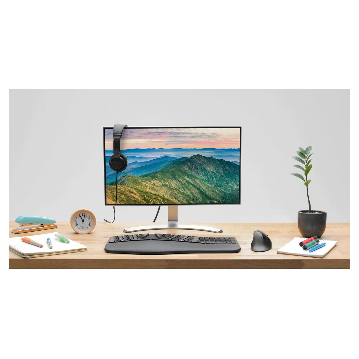 Kufje me kabllo Kensington K97457WW / USB-C / 40 mm / Noise-Cancelling Mic - Zezë - 14