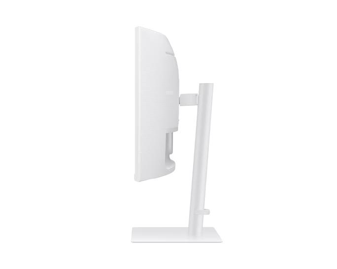 Monitor Samsung ViewFinity S6 S34C650TAU, 34", UWQHD VA Curved, 100Hz, 5ms, HDMI+DP+2x Thunderbolt 4+USB - Bardhë - 6