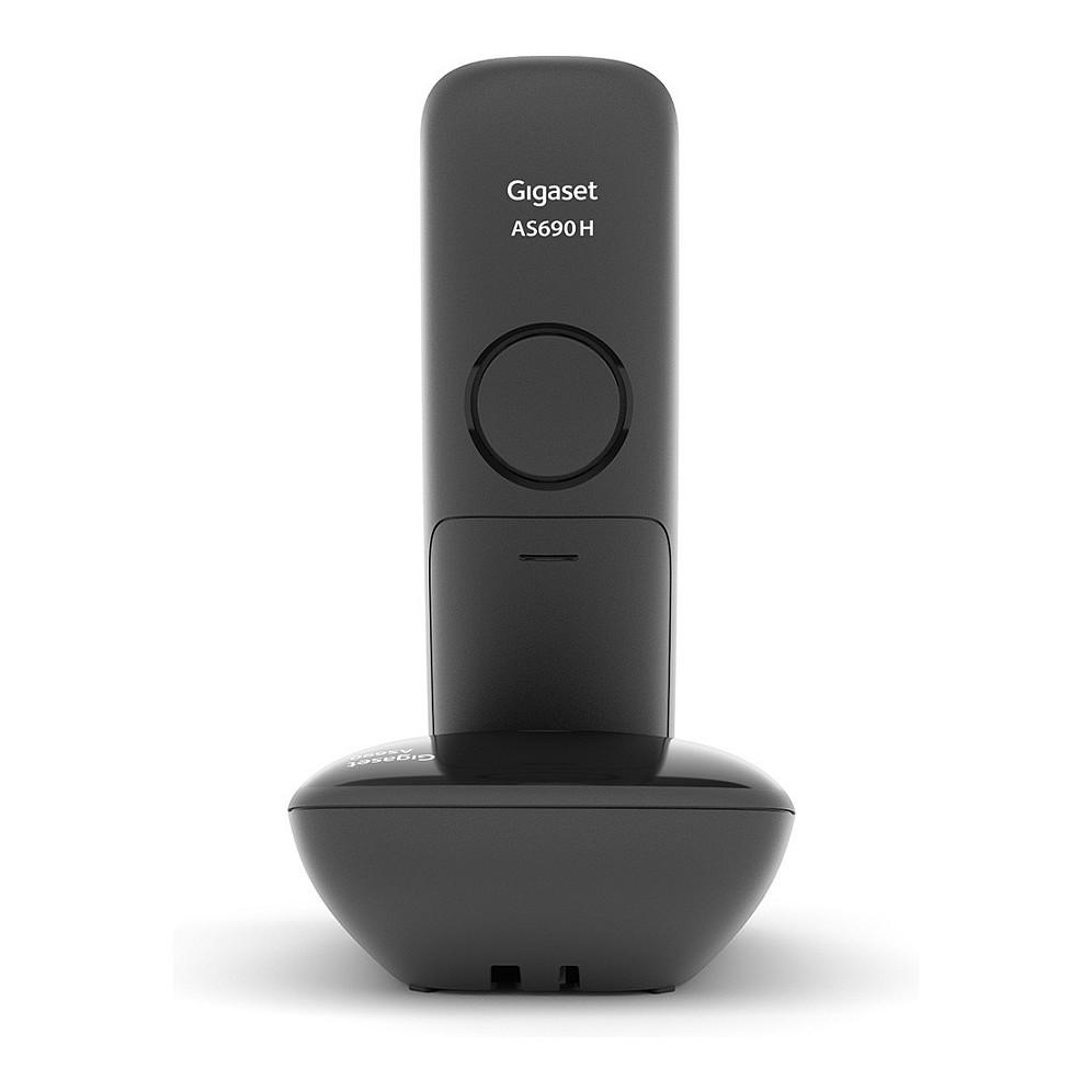 Telefon DECT Gigaset AS690 Duo, 2 Handset, 2", LCD, 96x64, DECT/GAP, Hands-Free, 100 Kontakte - Zezë - 4