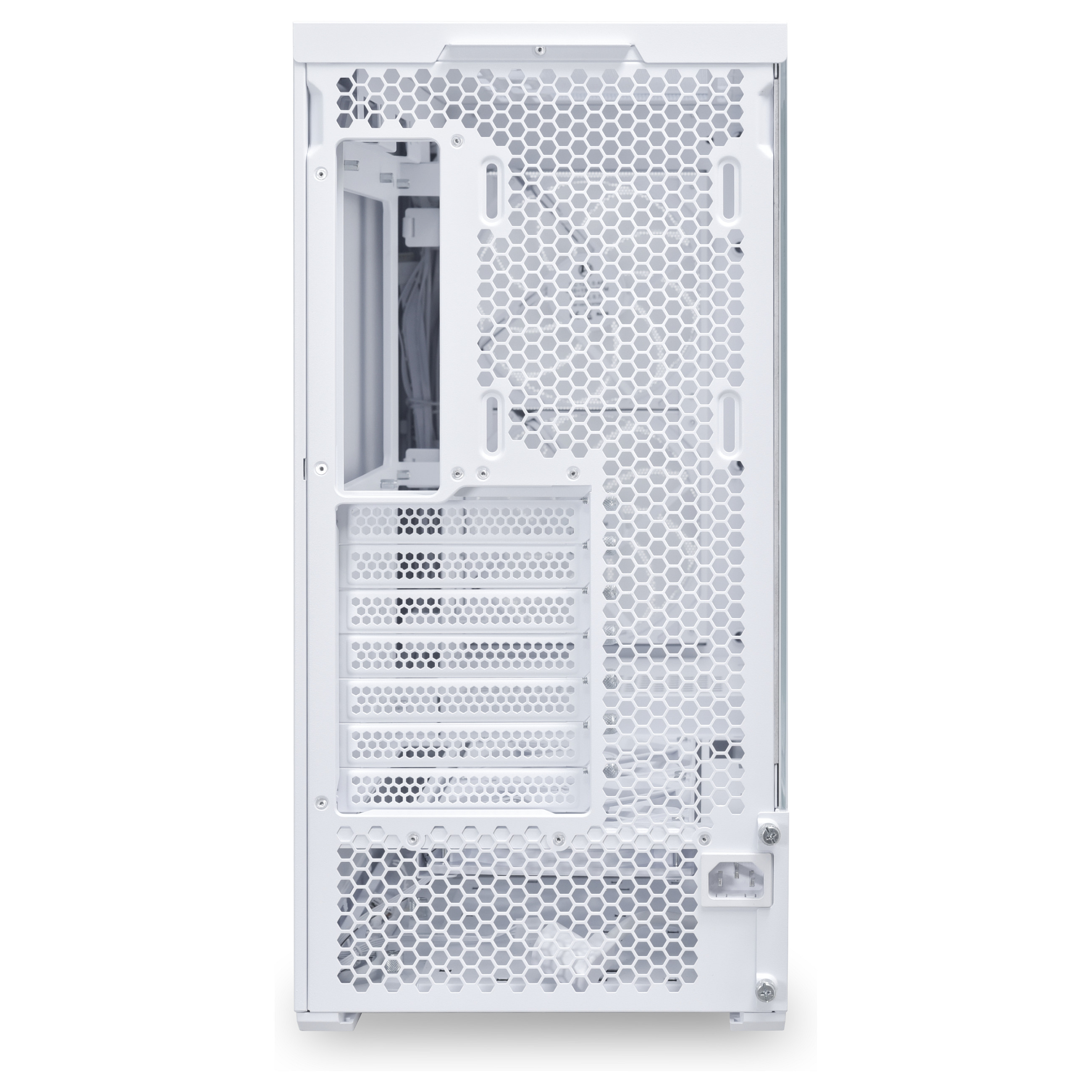 Kasë Lian Li LANCOOL 207 / Midi Tower / ATX / 2x 140mm ARGB + 2x 120mm PWM Fan / Tempered Glass - Bardhë - 4