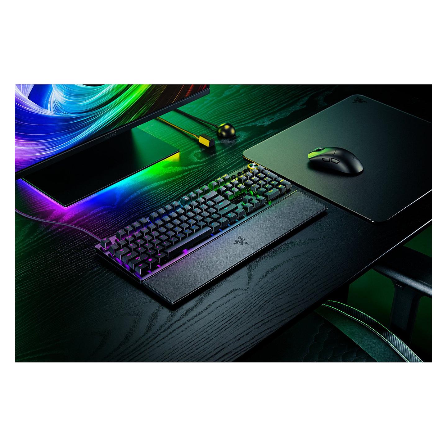 Tastierë Gaming Razer Huntsman V3 Pro 8KHz / Wired / Full-Size / Analog Optical Gen-2 / Rapid Trigger / 8000 Hz / RGB / USB-C – Zezë - 7