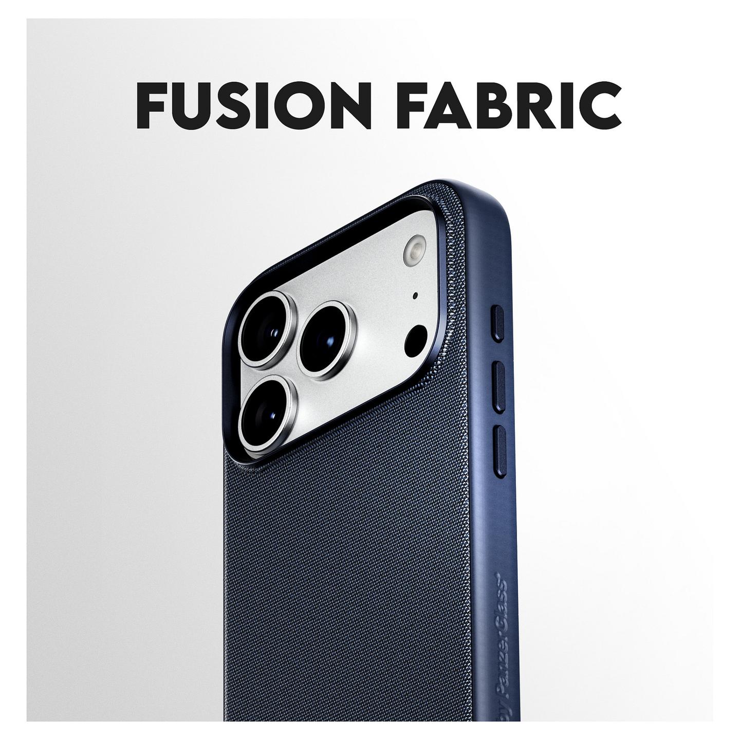 Aksesorë për telefon PanzerGlass CARE Fusion Fabric / iPhone 17 Pro / iPhone 18 Pro / MagSafe / Tekstil - Blu - 3